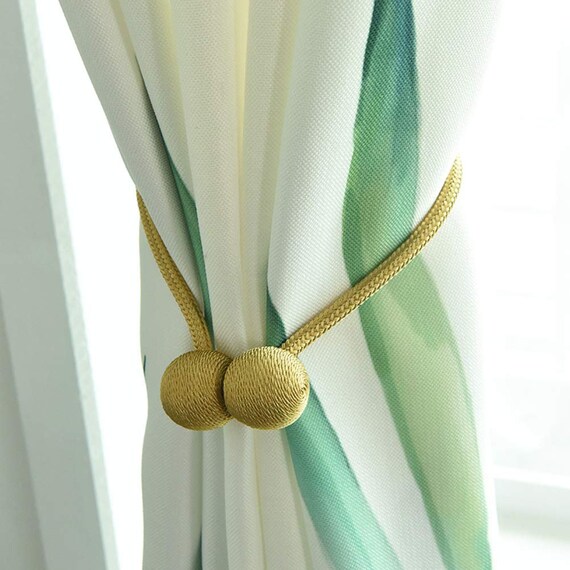 Magnetic Curtain Tiebacks Etsy