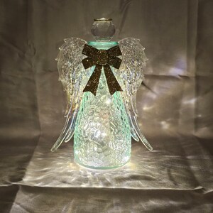 Guardian Angel Glass White Irridescent