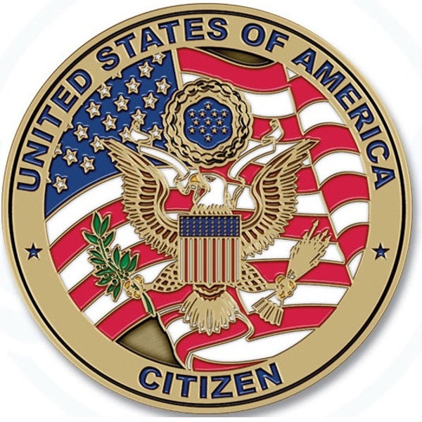 Citizens of the US Lapel Pin