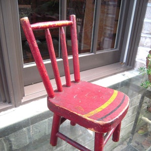 Antique doll online chairs