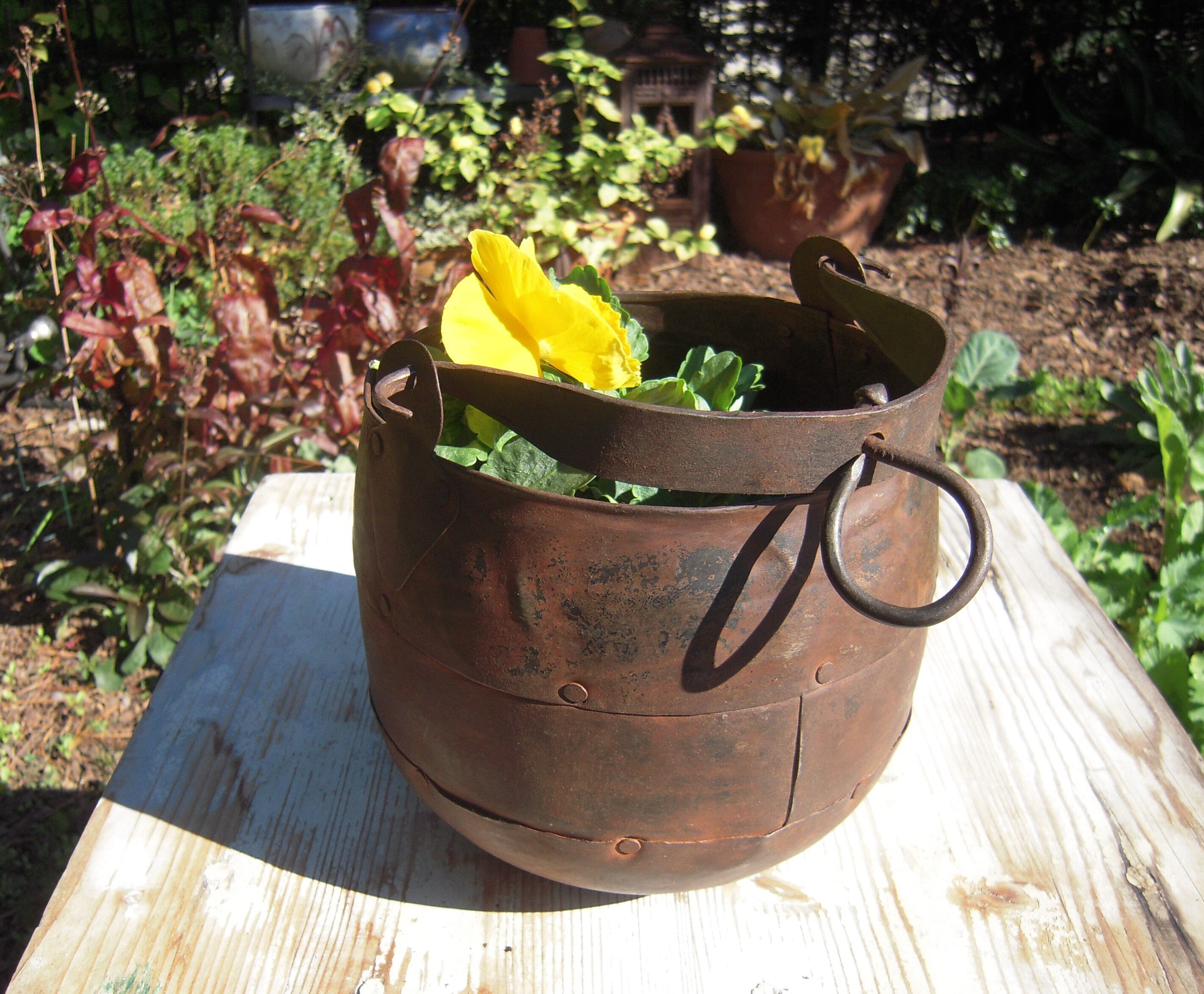 Indian Vintage Small Steel Cooking Pot – Rue Boutique