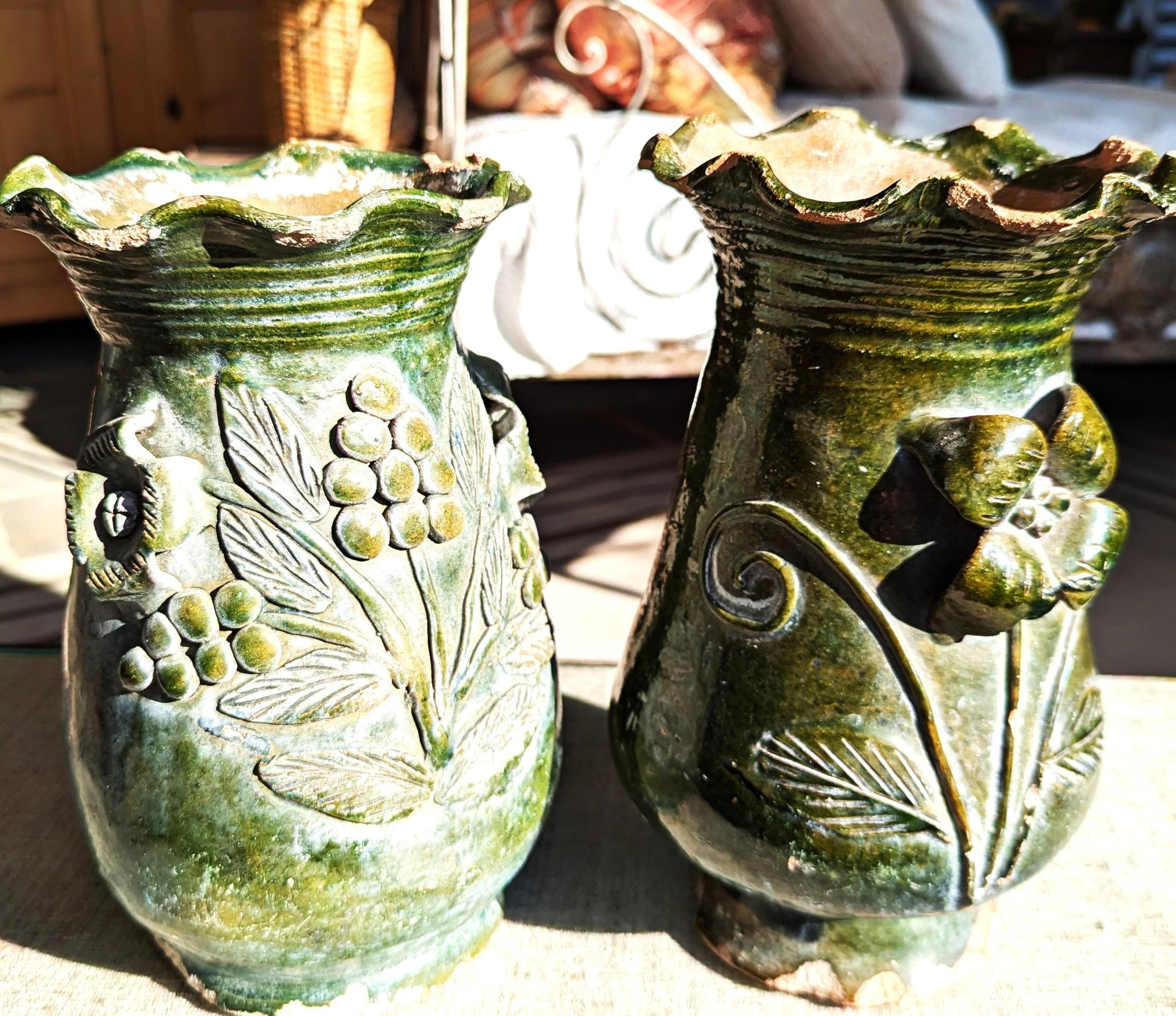 Héritage Vert - Vase - M Heritage Green Vase - Etsy