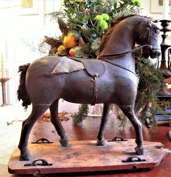 horse pull toy