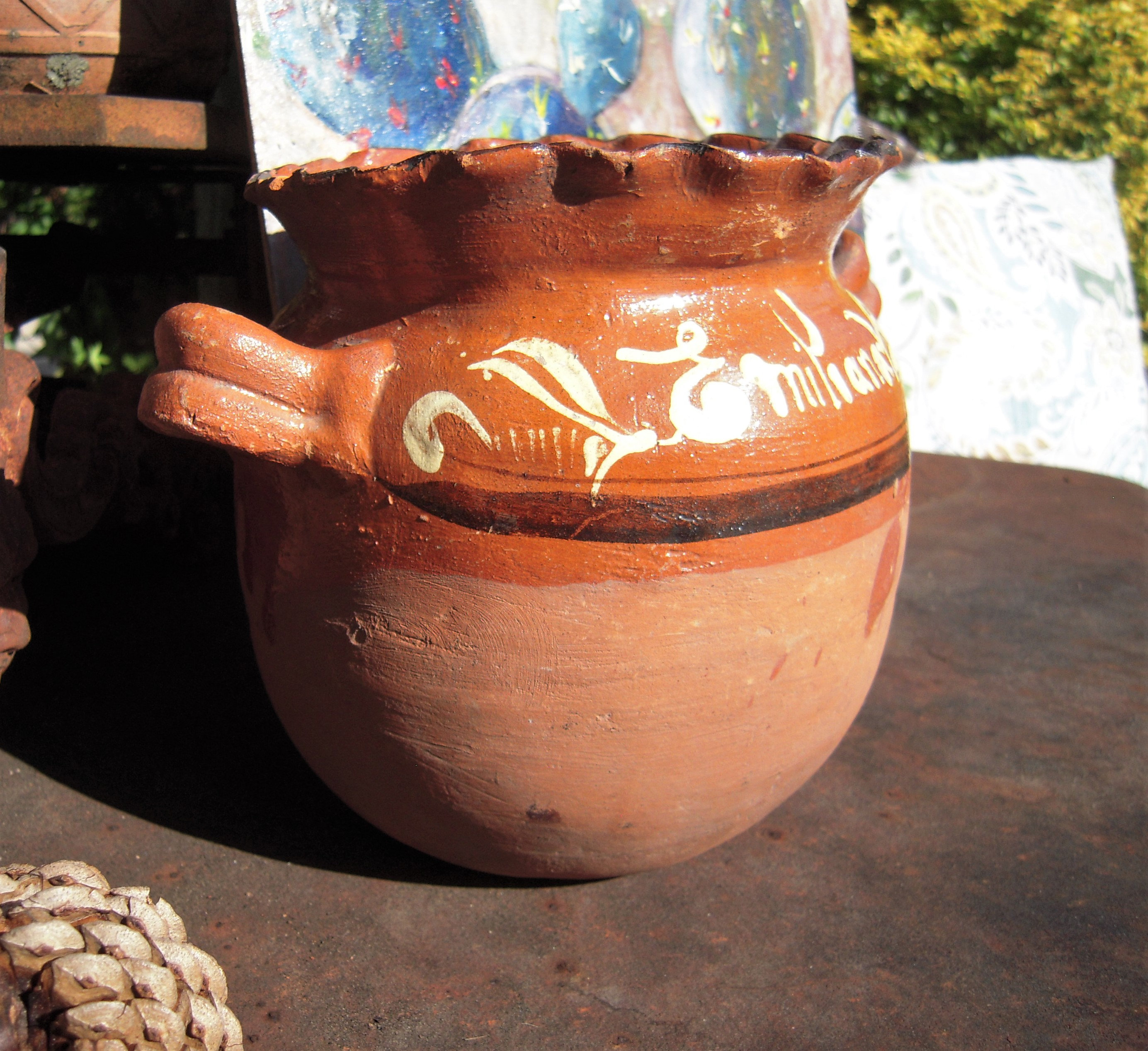 THE OLLA COMPANY | Olla Classic Small – Olla Watering Pot with lid | Olla  Watering System with Terra Cotta Clay Irrigation Pots | Self Watering Ollas