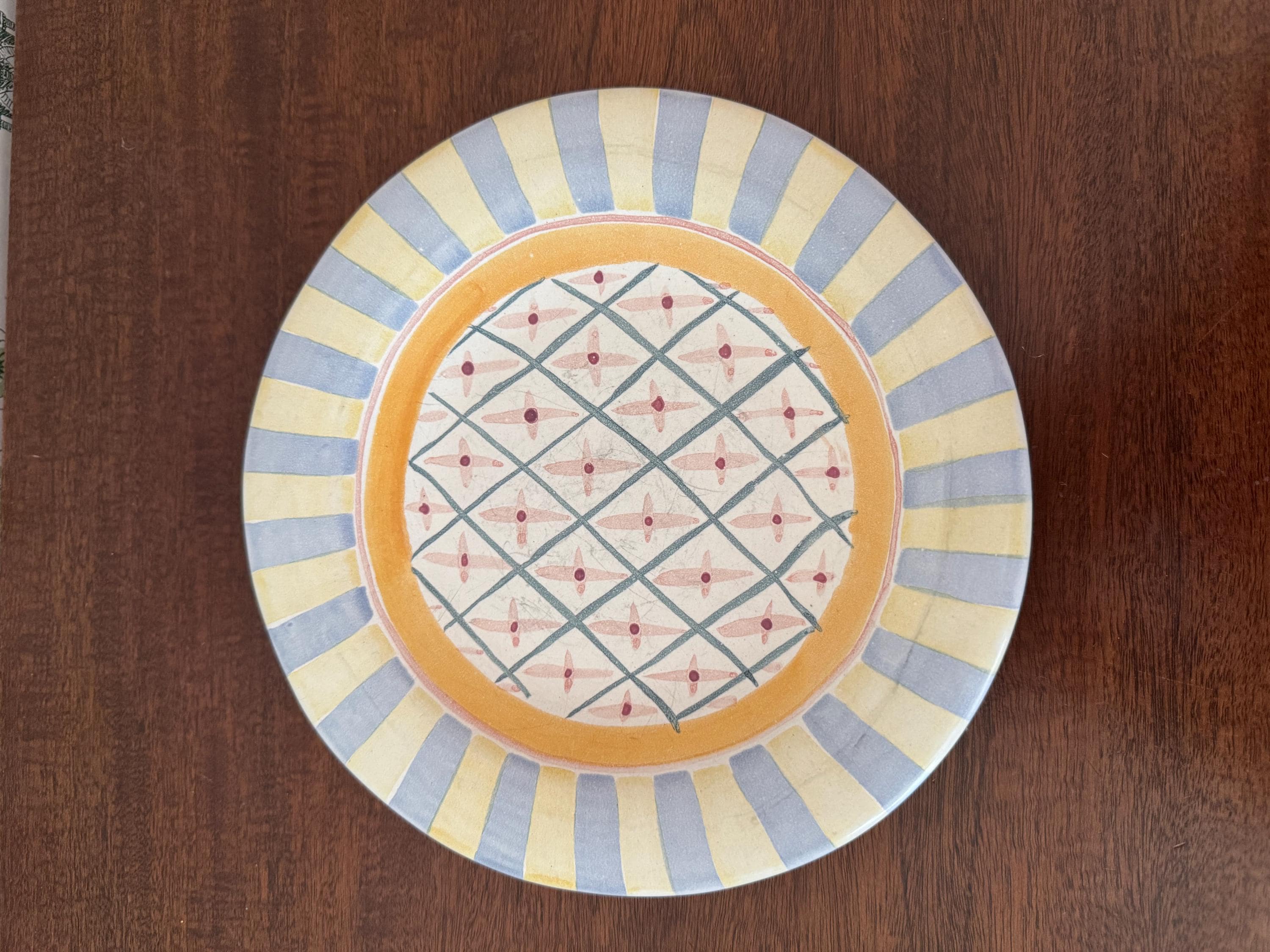 Mackenzie Childs Plate - Etsy