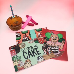 Let There Be Cake - Cartes postales d’anniversaire