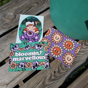 BLOOMIN' MARVELOUS - Club de cartes postales de mars 2020 - Ensemble de papeterie