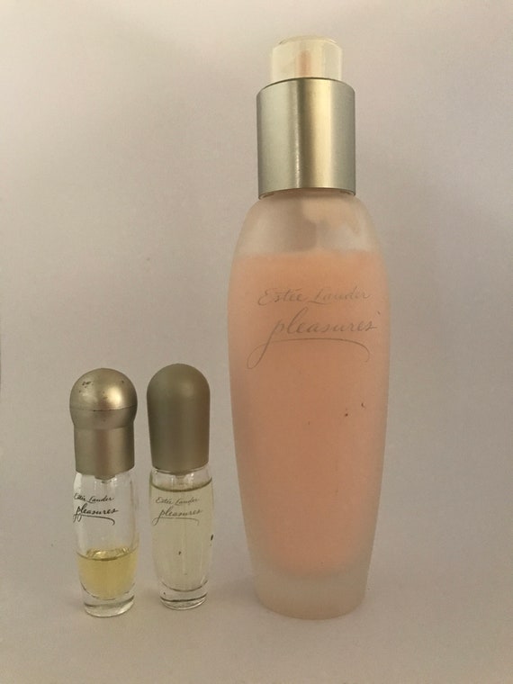 Vintage Estee Lauder Pleasures Perfume Estee Lauder Pleasures Gift Set NIB