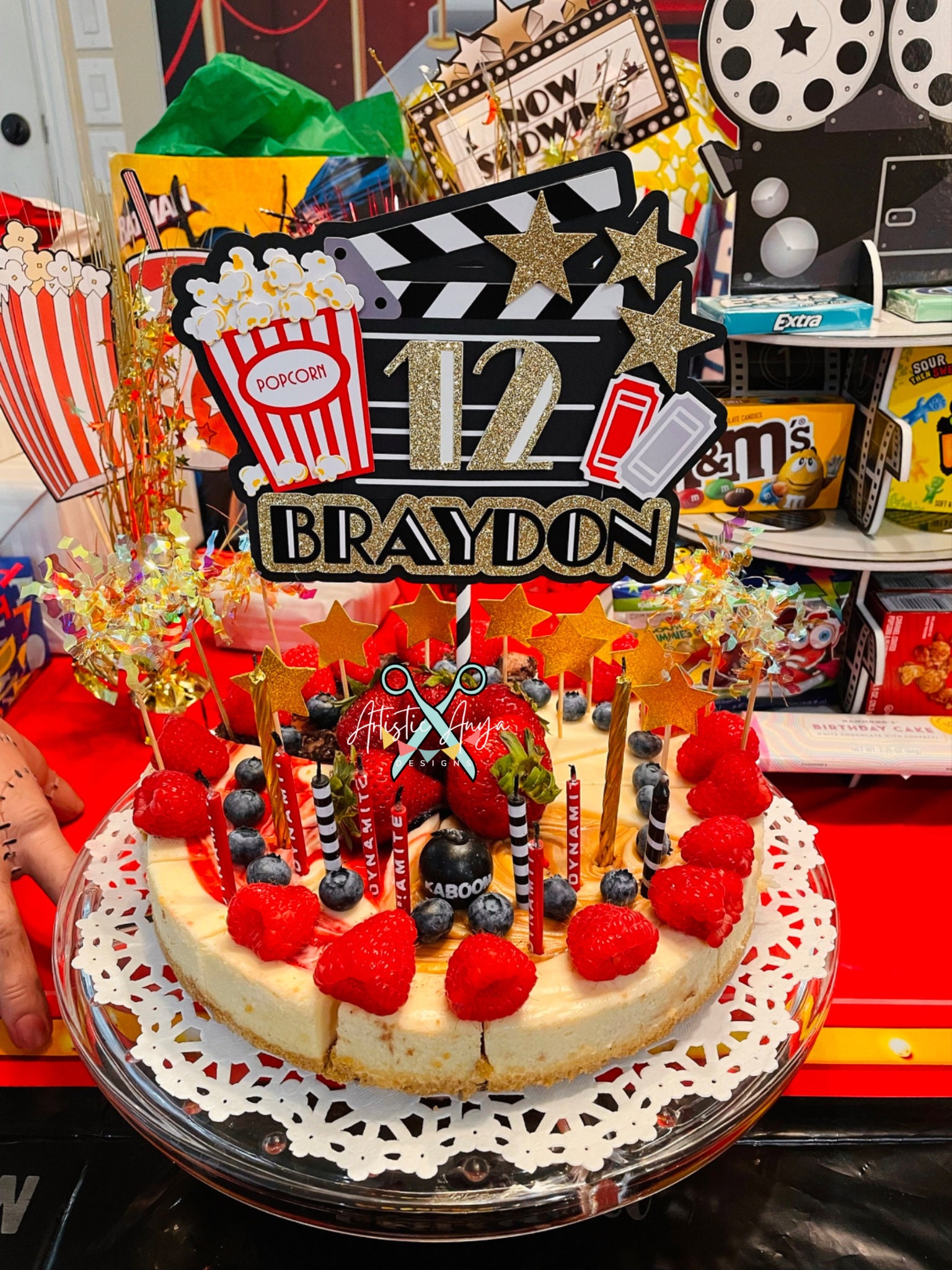 Movie Theme Party Decorations Movie Night Cupcake Toppers Decoration,On  Broadway Cupcake Toppers Red Carpet Party Decorations, image size:1536x2048