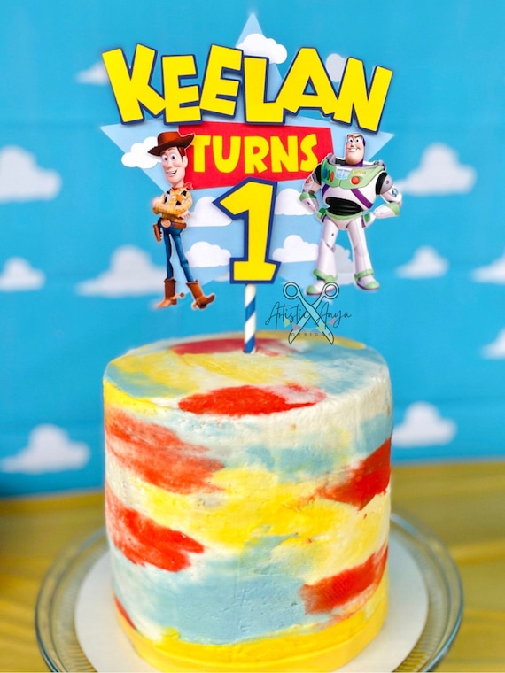 Toy Story Cake Topper Buzz y Woody Decoraciones de fiesta - Etsy España