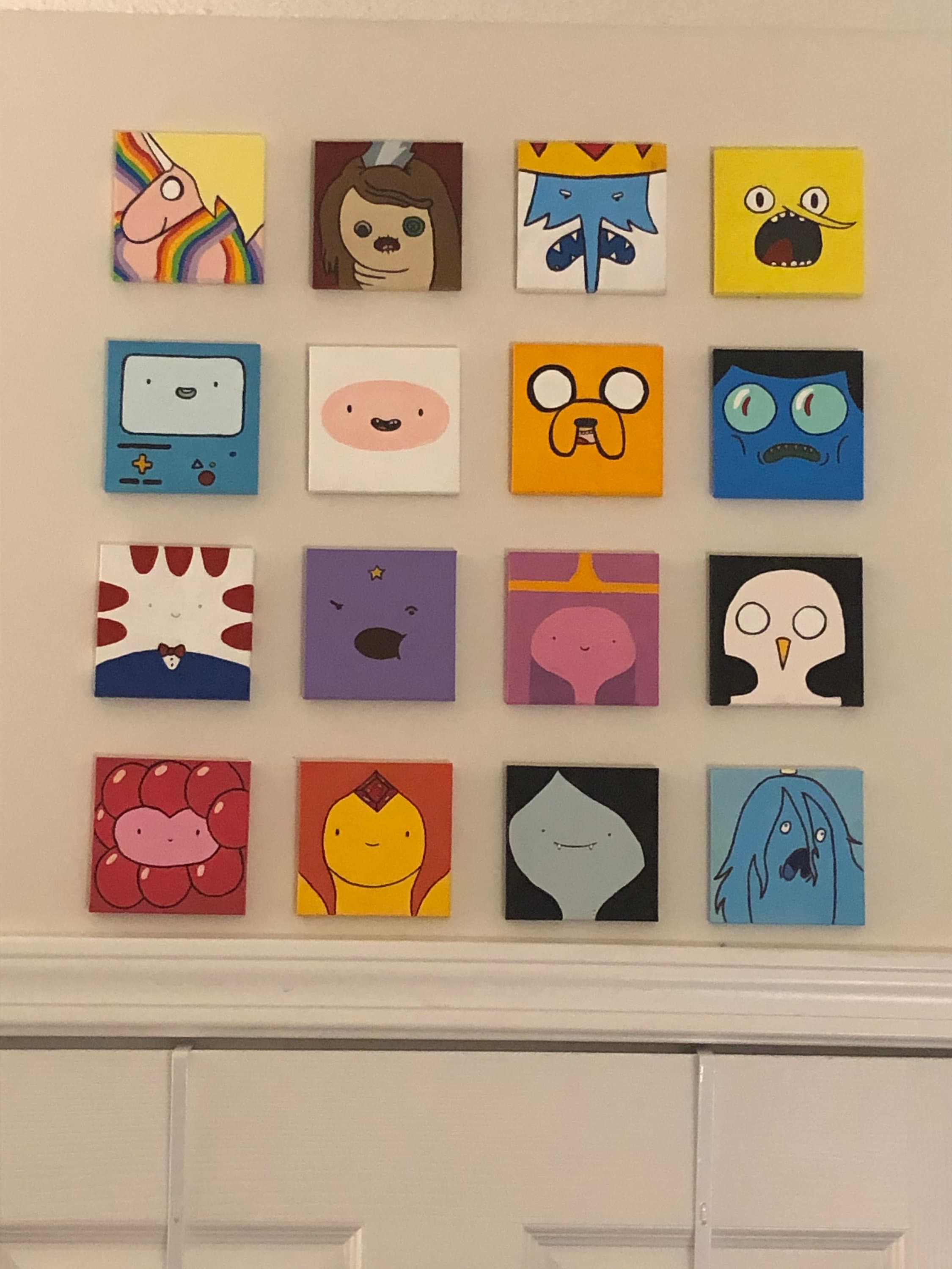 Adventure Time Canvas Paintings - Etsy
