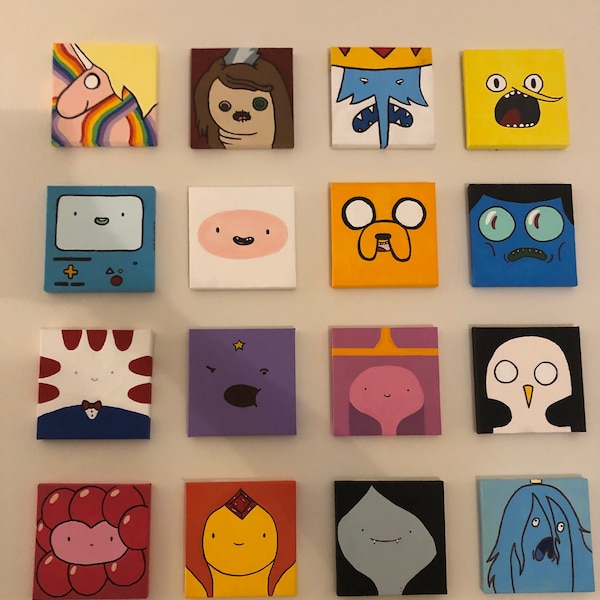 Adventure Time Canvas Paintings