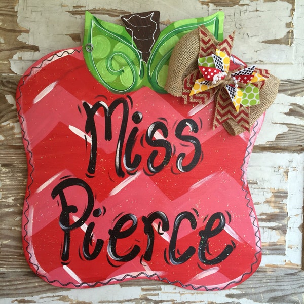 Teacher's Gift - Classroom Door Hanger - Classroom Door Decor - Teacher Sign - School Door Hanger - Personalized Teacher's Gift - Teaching