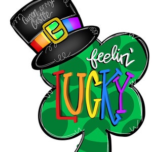 TEMPLATE St. Patrick’s Day Template Door Hanger Template - DIY Door Hanger - Door Decor Template - Irish Template - Downloadable Door Hanger