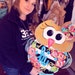 Owl Door Hanger Owl Wreath Spring Door Decor Owl Sign Etsy