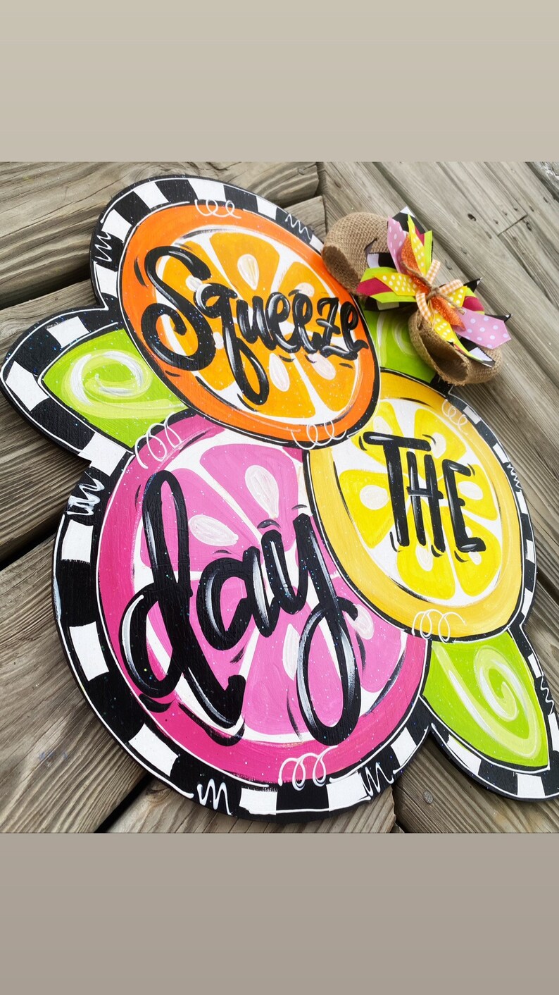 Spring Door Hanger Summer Door Hanger Spring Decor - Etsy