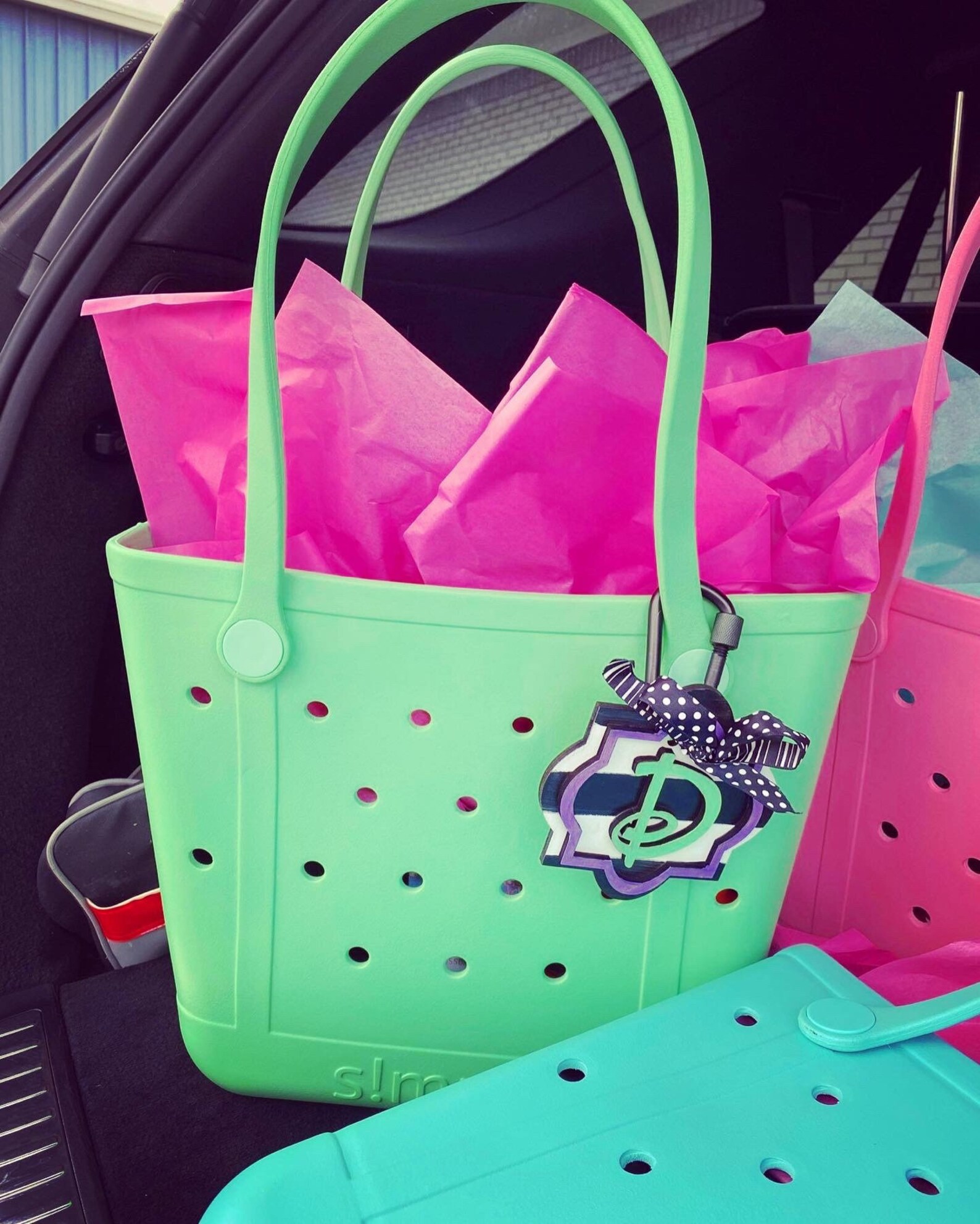 Personalized Bag Accessories Monogrammed Accessories Beach Etsy