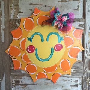 Sunshine Door Hanger - Summer Door Decor - Spring Door Hanger - Summer Decor - You are my Sunshine -