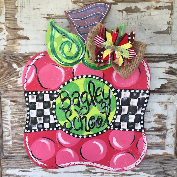 Teacher Gift Teacher Door Hanger Classroom Door Decor School Decorations Teachers Gift