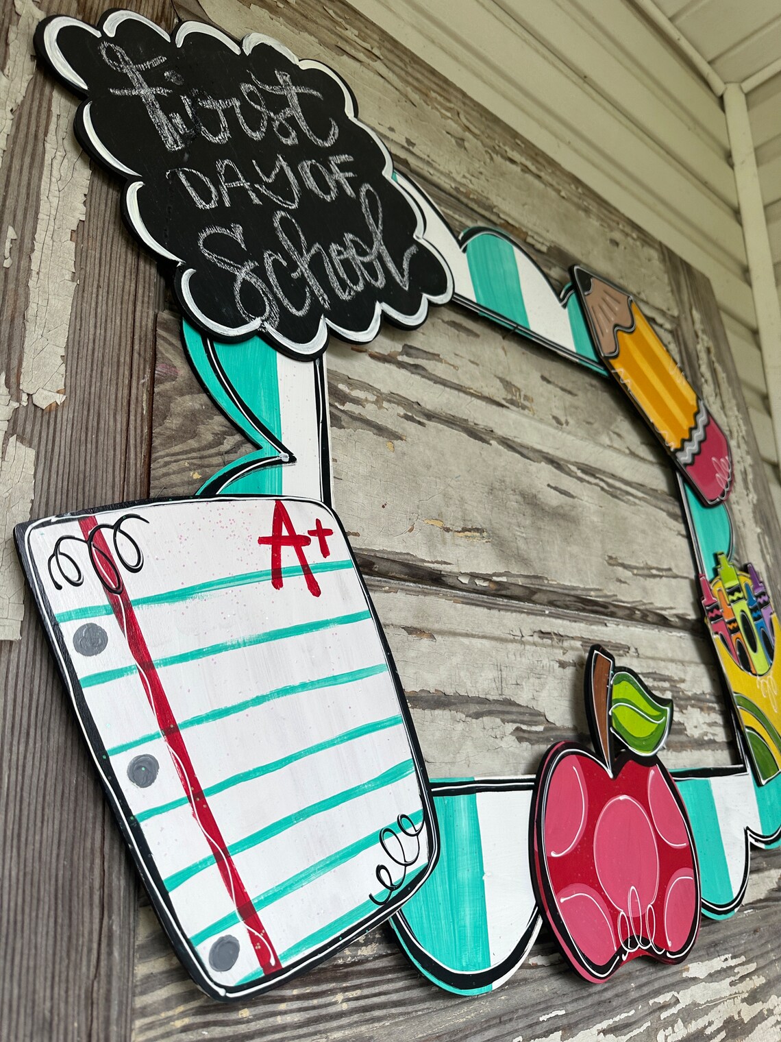 Back to School Chalkboard - First Day of School - Countdown Sign - Back ...