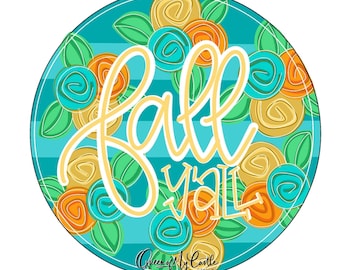 TEMPLATE - Autumn Template - Door Hanger Template - DIY Door Hanger - Fall door Template - Pumpkin Template - Downloadable Door Hanger