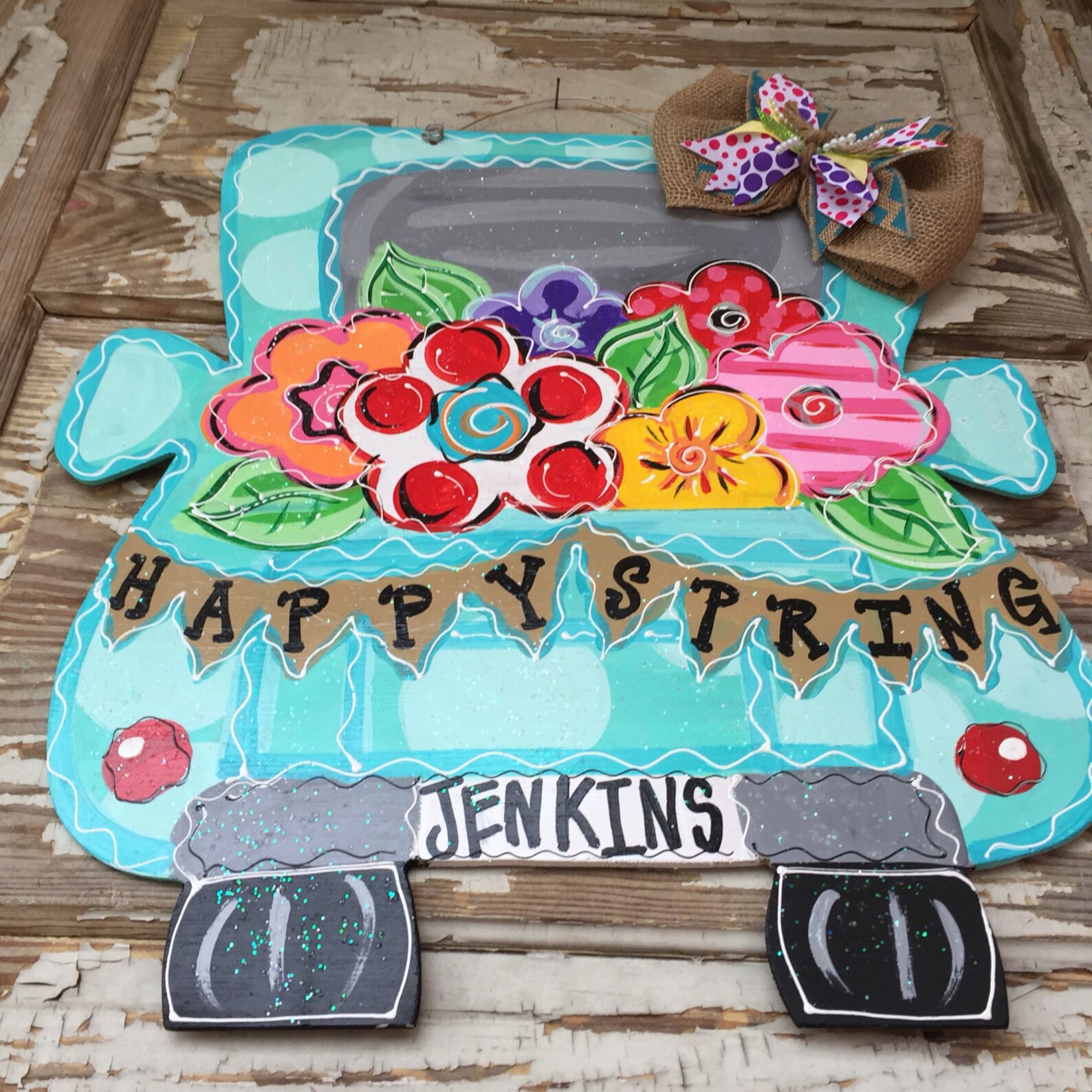 Spring Door Hanger Summer Door Hanger Spring Decor - Etsy