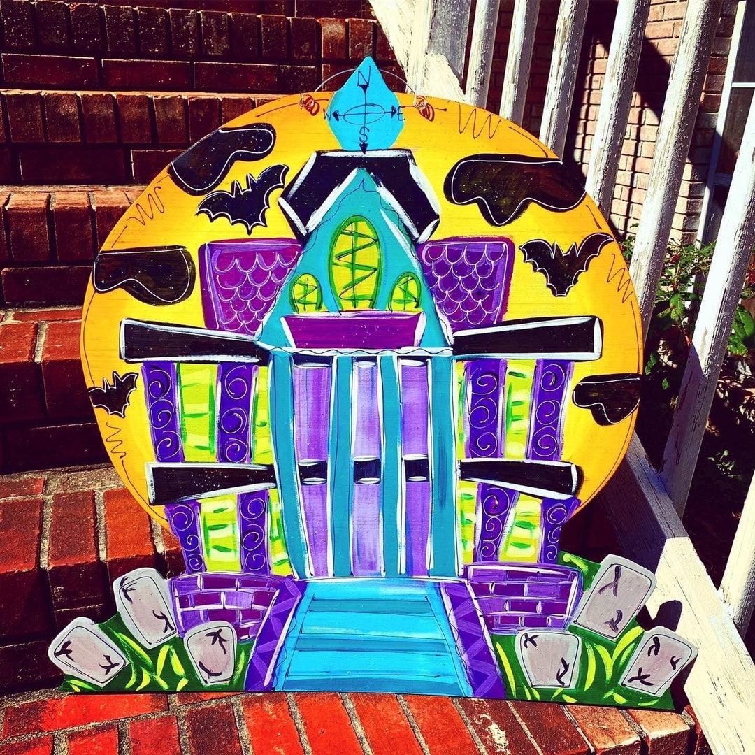TEMPLATE Halloween Template Door Hanger Template DIY Door Hanger Fall ...
