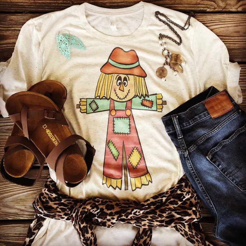 Download Fall Tee Sublimated Shirt Fall Tshirt Bella Canvas Tee Fall Fashion Scarecrow Tee Autumn Shirt Shirts Tees Men S Clothing Korpuslingerie Com Br