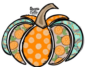 TEMPLATE - Autumn Template - Door Hanger Template - DIY Door Hanger - Fall door Template - Pumpkin Template - Downloadable Door Hanger