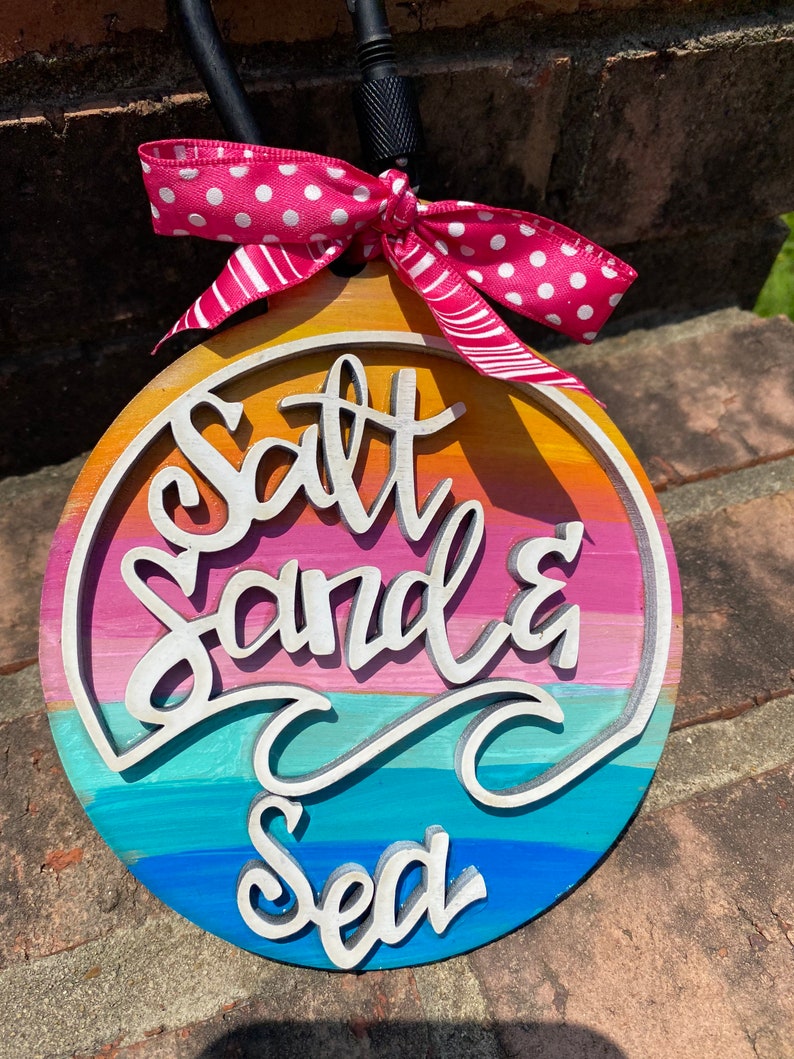 Summer Bag Accessories Beach Accessory Beach Bag Tag Etsy