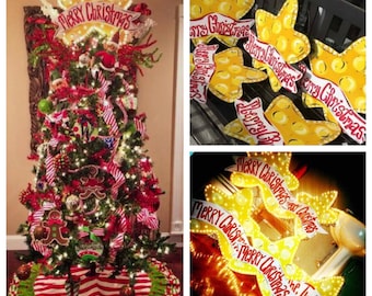 Adorno para árbol de Navidad - Estrella de Navidad - Decoración para árbol de Navidad - Adornos para árbol de Navidad - Estrella de Navidad - Luces de Navidad