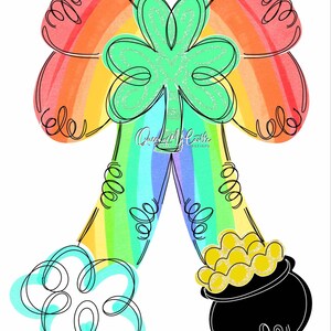 TEMPLATE St. Patrick’s Day Template Door Hanger Template - DIY Door Hanger - Door Decor Template - Irish Template - Downloadable Door Hanger