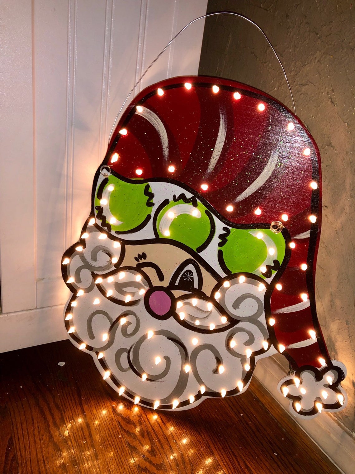 Christmas Tree Topper Santa Tree Topper Christmas Tree Etsy