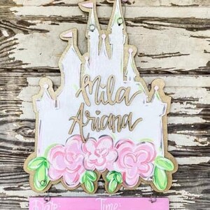 TEMPLATE - Baby Door Hanger Template - DIY Door Hanger - Door Decor Template - Birth Announcement Template - Downloadable Door Hanger