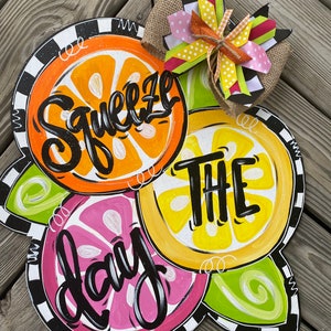 Spring Door Hanger - Summer Door Hanger - Spring Decor - Spring Door Decor - Summer Door Decor - Summer Decor