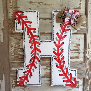 Baseball Door Hanger - Baseball Sign - Baseball Door Decor - Sports Door Hanger- Baseball Decor- Summer Door Hanger - Baseball Mom