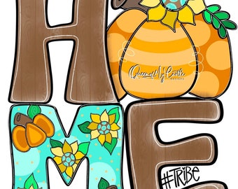 TEMPLATE - Fall Template - Door Hanger Template - DIY Door Hanger - Fall door Template - Pumpkin Template - Downloadable Door Hanger