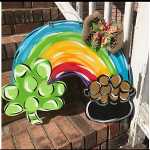 TEMPLATE St. Patrick’s Day Template Door Hanger Template - DIY Door Hanger - Door Decor Template - Irish Template - Downloadable Door Hanger