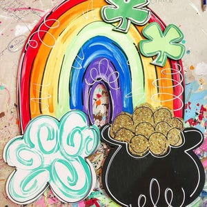 TEMPLATE St. Patrick’s Day Template Door Hanger Template - DIY Door Hanger - Door Decor Template - Irish Template - Downloadable Door Hanger