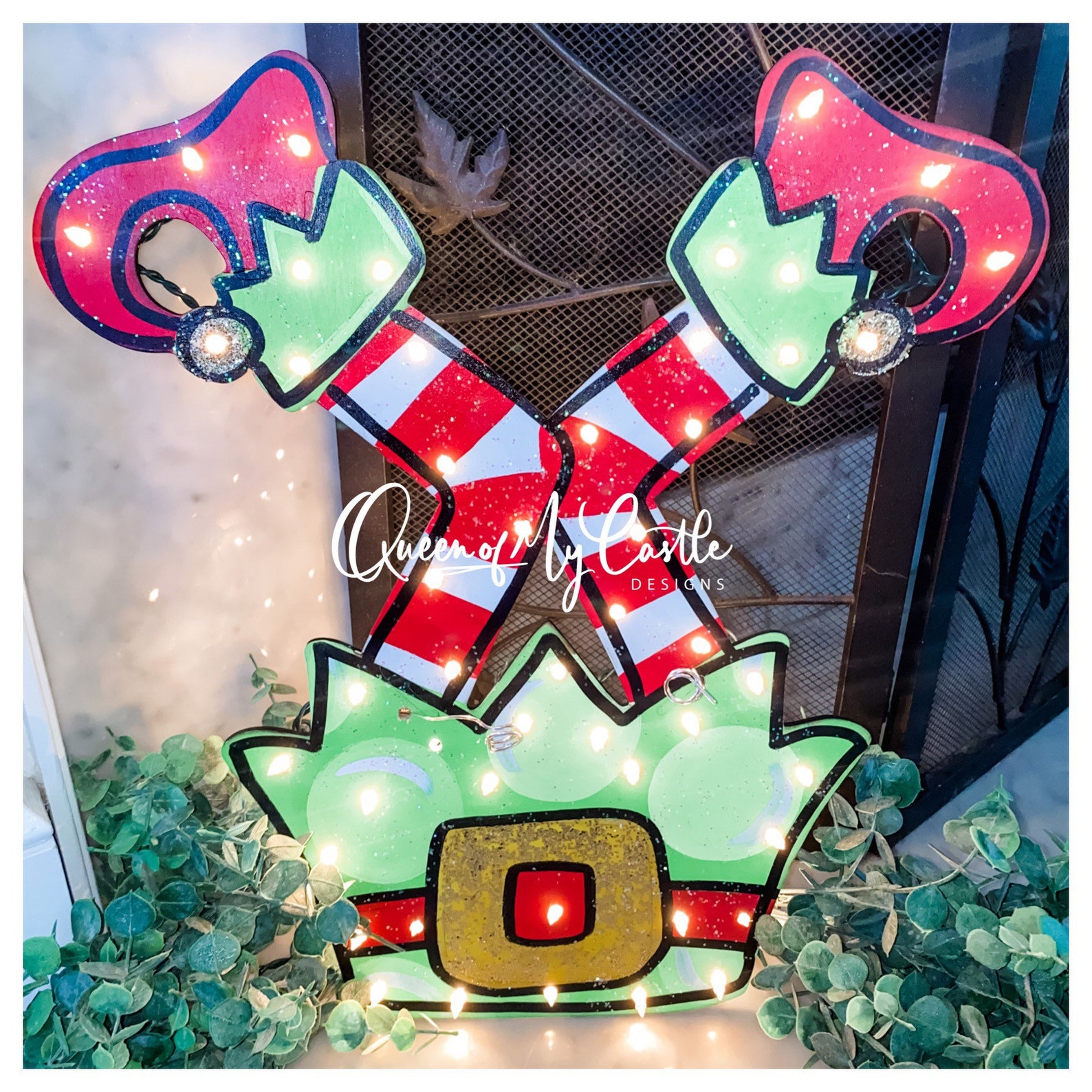 Christmas Tree Topper - Elf Tree Topper - Christmas Tree Decor ...