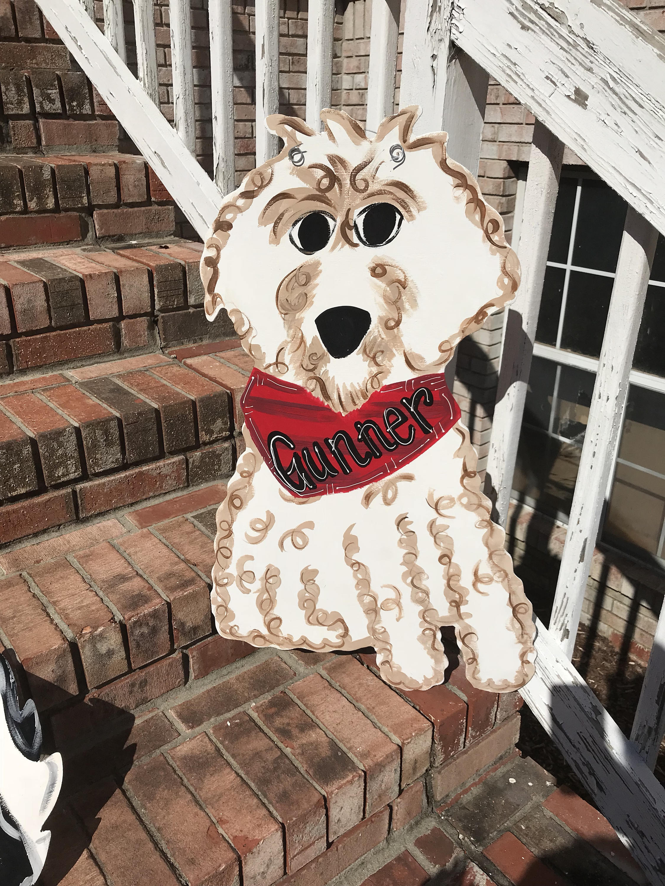 Goldendoodle Door Hanger Dog Door Hanger Pet decor Etsy