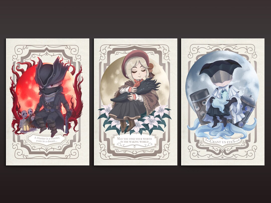 Bloodborne Notebook Doll Hunter Choir Etsy