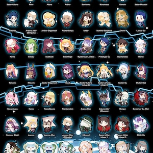 Fate/ Grand Order Mini Characters*3 for Openable Shakers | Updated Jan 18, 2025