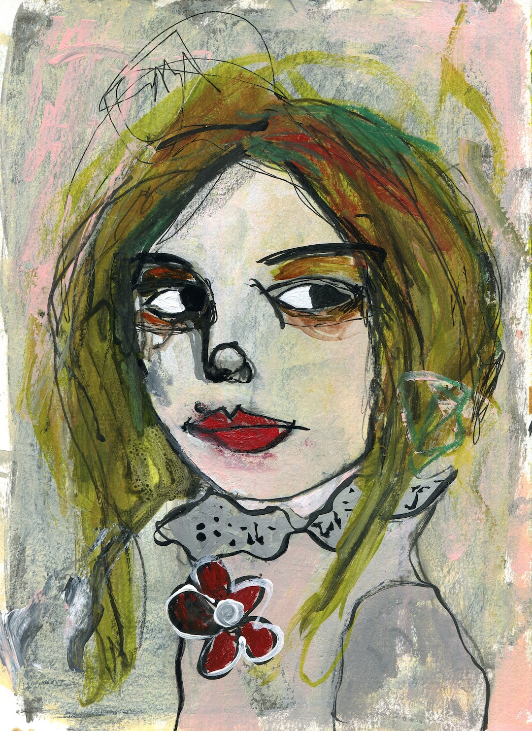 Tying Up Loose Ends Fine Art Print 8x10 Unframed Etsy