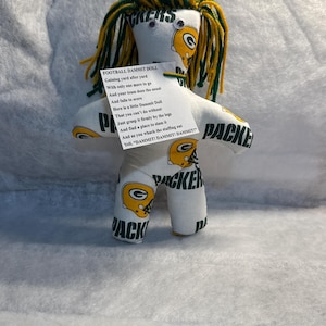 Green Bay Packers Dammit  Dolls