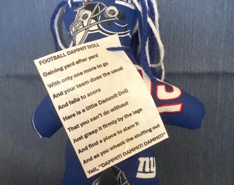 New York Giants Dammit  Dolls