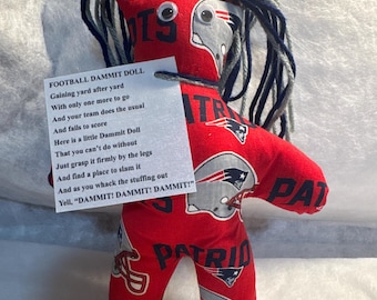New England Patriots Dammit  Dolls