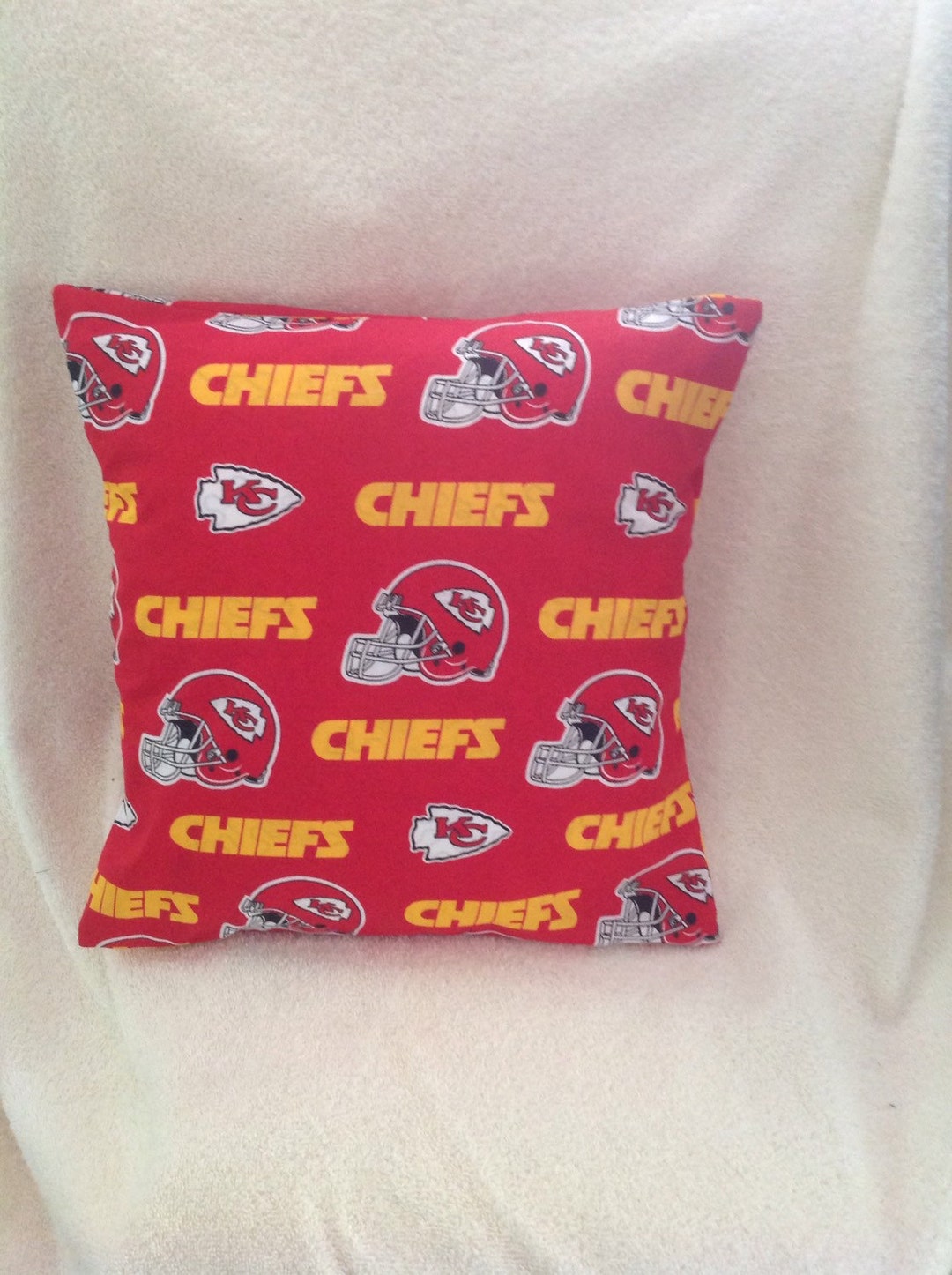 Kansas City Chiefs Pillow Etsy
