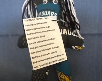 Jacksonville Jaguars Dammit  Dolls