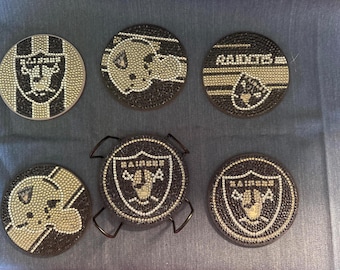Las Vegas Raiders Coaster Set